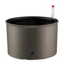 ZESTAW DO HYDROPONIKI LENI DONICZKA CORONA ciemno srebrna  22/19 + WKŁAD + WSKAŹNIK H19