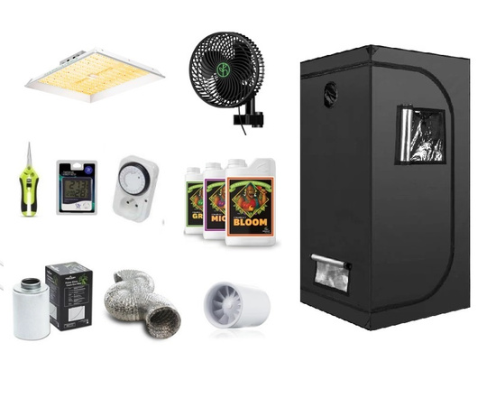 Growbox Zestaw HPS cooltube GIB Flower Spectrum 250w 80x80x180cm